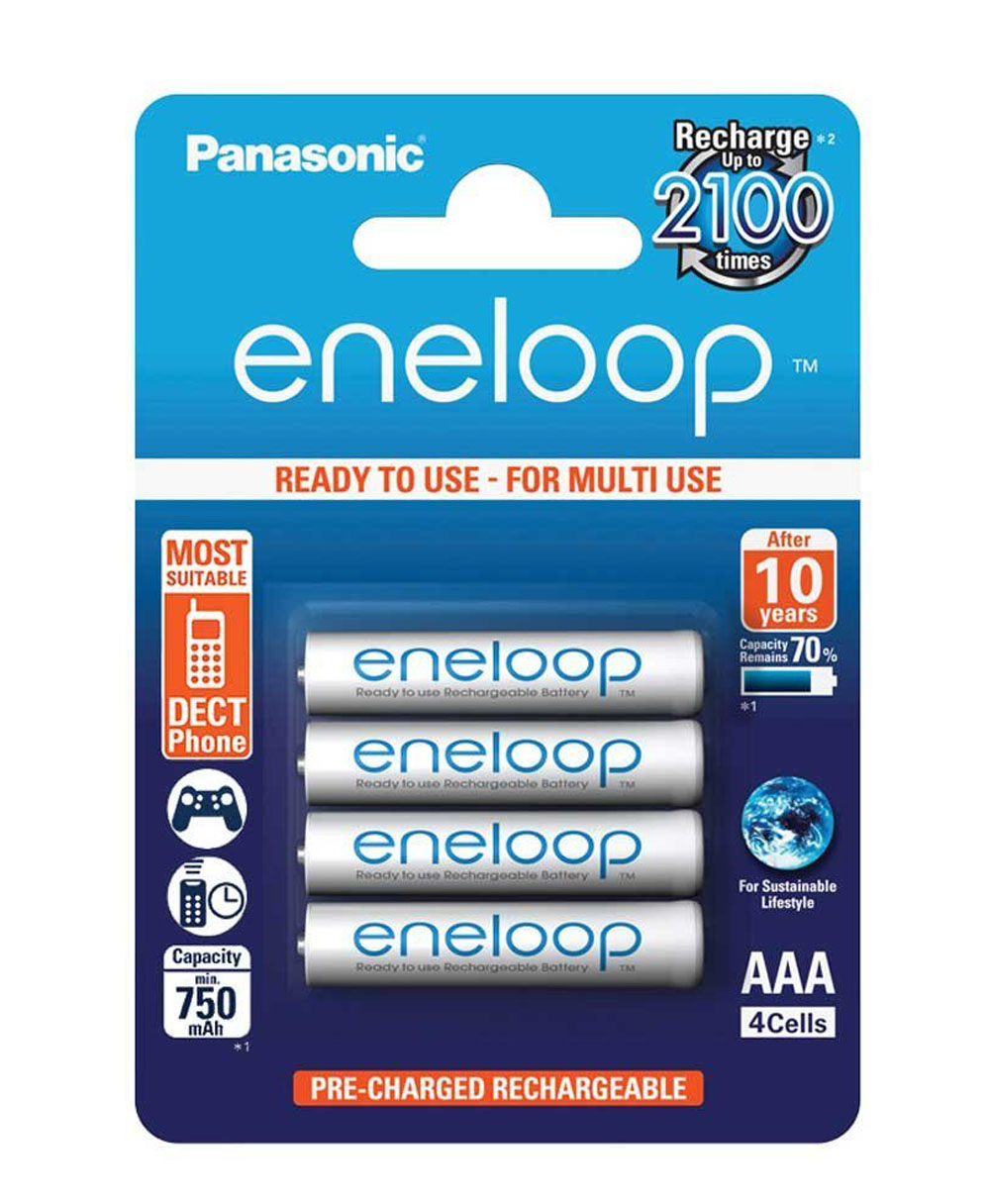 Pin ENELOOP AAA - Thế hệ 4 - Sạc 2100 lần - Mã BK-4MCCE