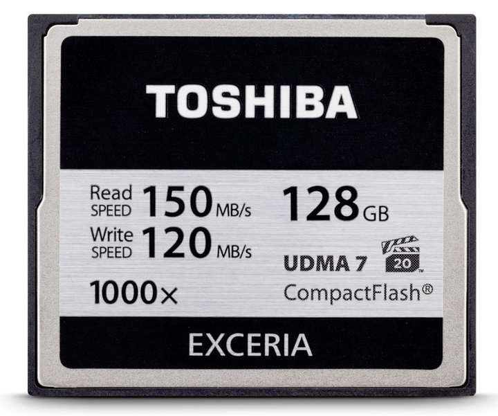 Thẻ nhớ CF Toshiba Exceria 128GB 1000X