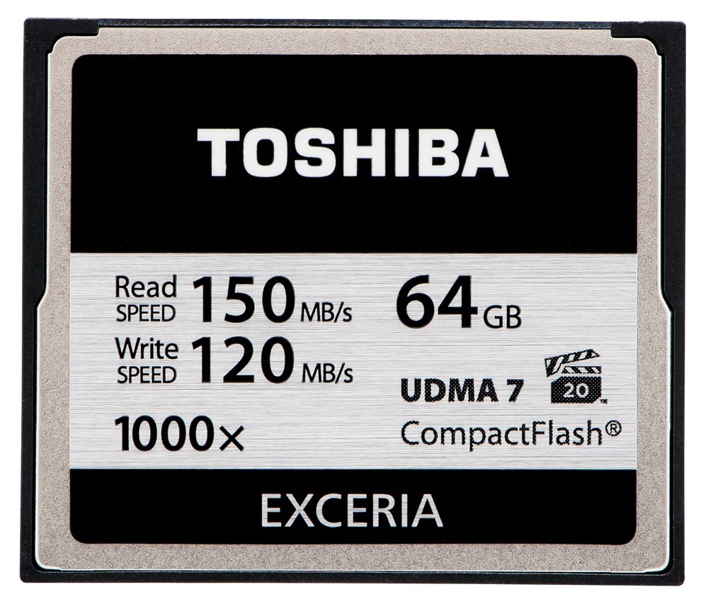 Thẻ nhớ CF Toshiba Exceria 64GB 1000X