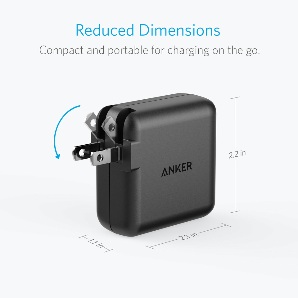 Sạc Anker PowerPort Elite 2 Cổng, 24w