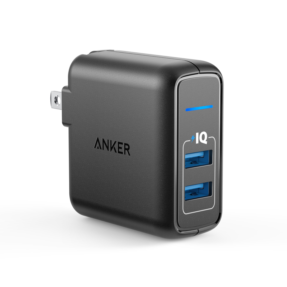 Sạc Anker PowerPort Elite 2 Cổng, 24w