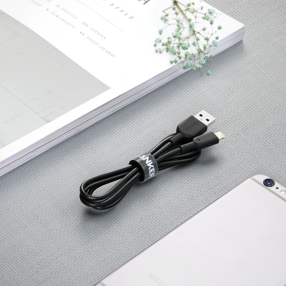 Cáp Lightning Anker Powerline II - Dài 0.9m