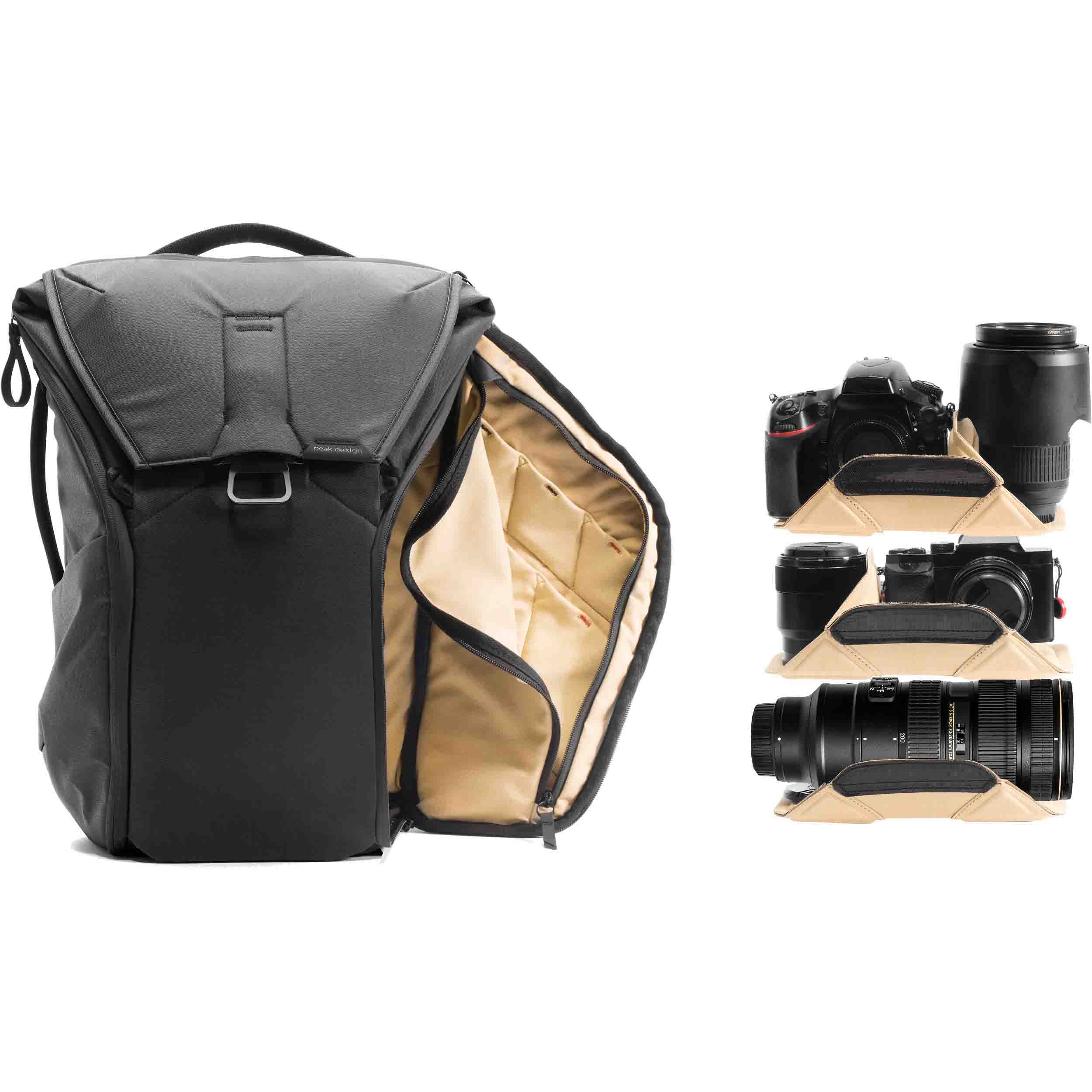 Balo Peak Design Backpack Everyday 20L Black - màu Đen - Chính hãng