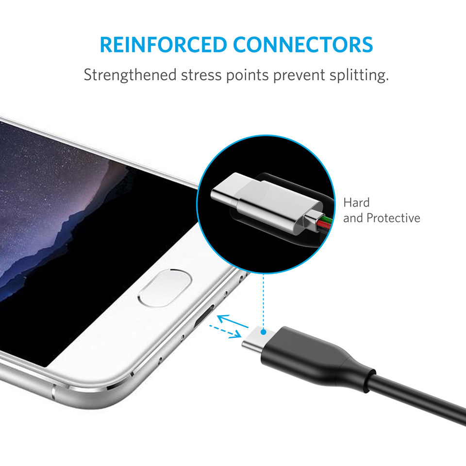 Cáp Anker Powerline USB-C ra USB-C 2.0 - Dài 0.9m