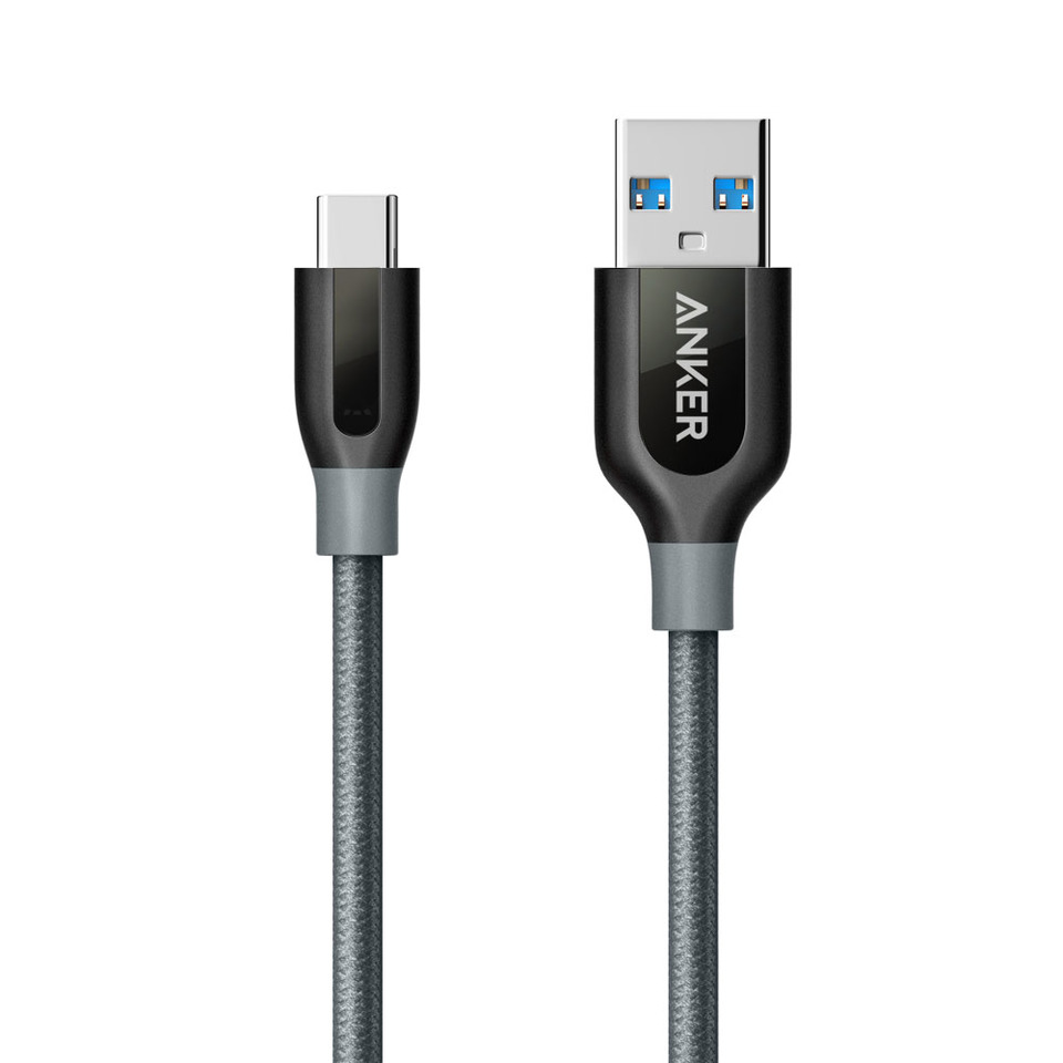 Cáp Anker PowerLine+ USB 3.0 ra USB-C - Dài 0.9m