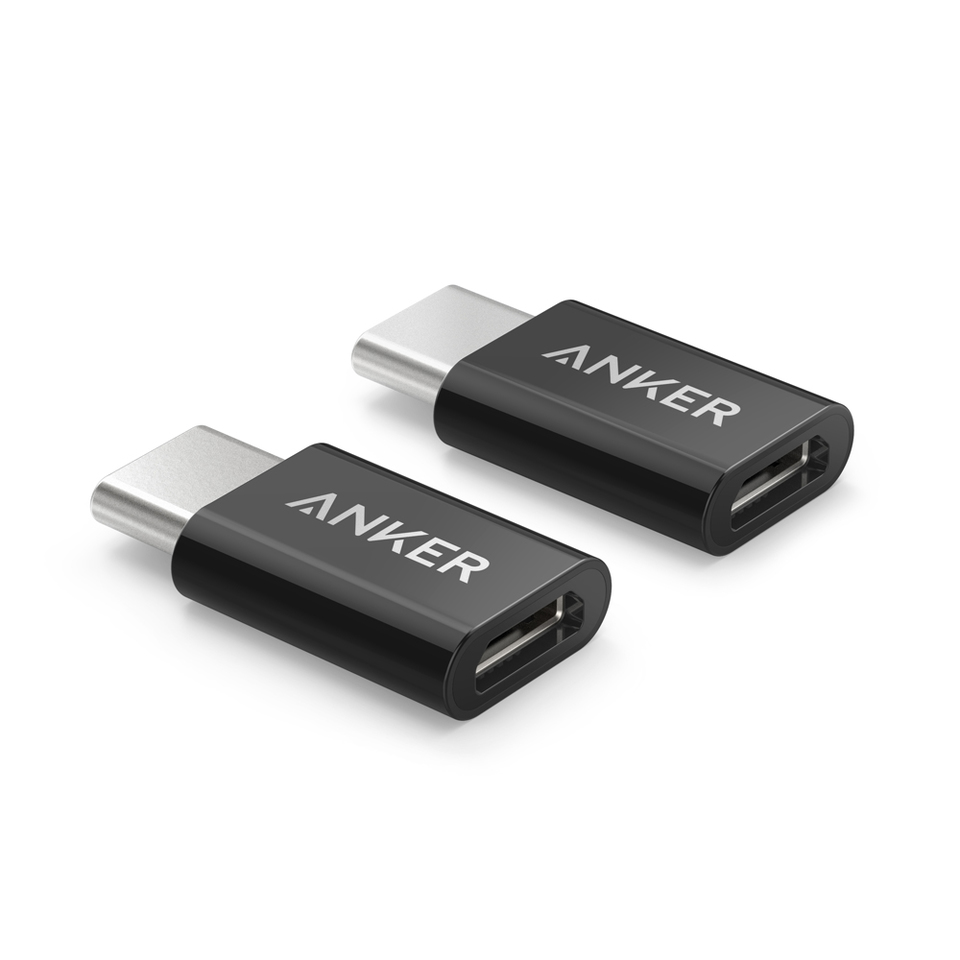 Đầu chuyển Micro USB ra USB-C Anker, 2 CÁI