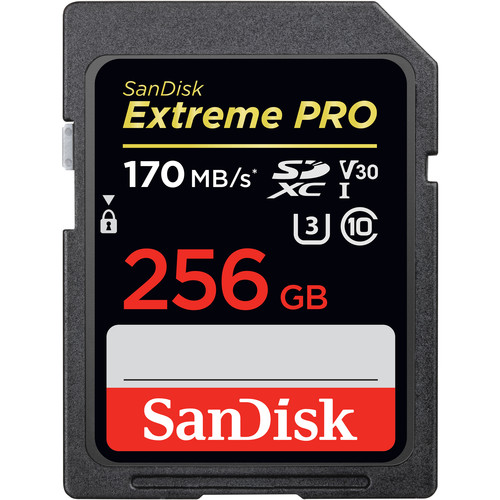 Thẻ Nhớ SanDisk 256GB Extreme PRO UHS-I SDXC