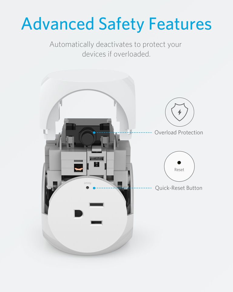 Ổ cắm điện Anker PowerPort Strip 3