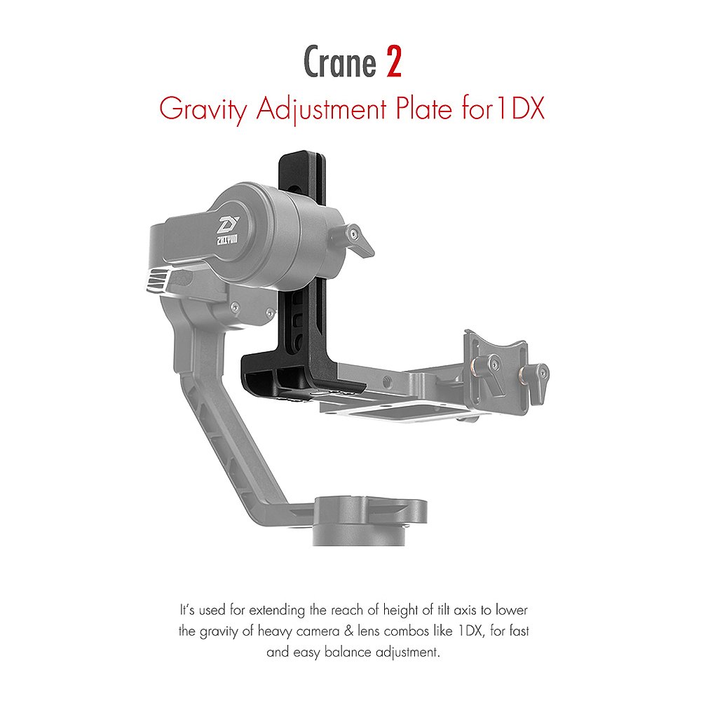 Plate Zhiyun Crane 2 - Crane 3 Gravity Adjustment cho 1DX