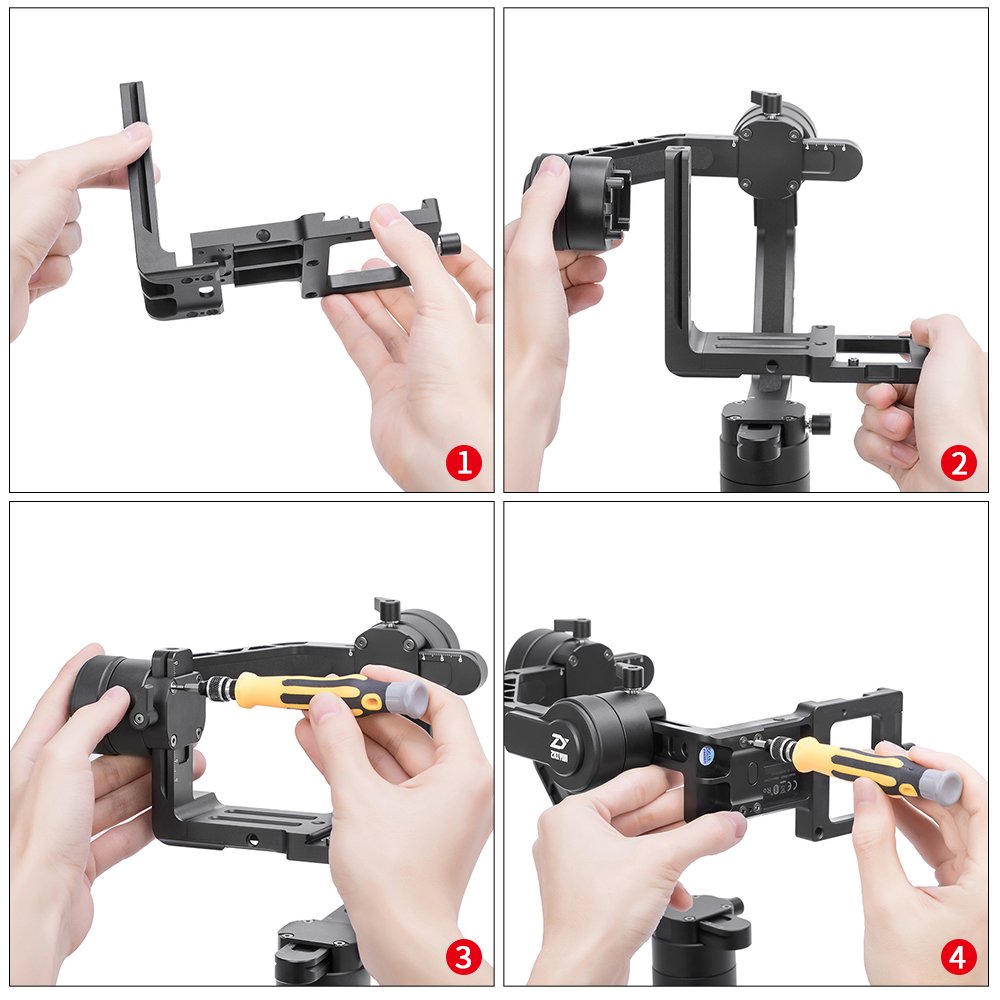 Plate Zhiyun Crane 2 - Crane 3 Gravity Adjustment cho 1DX