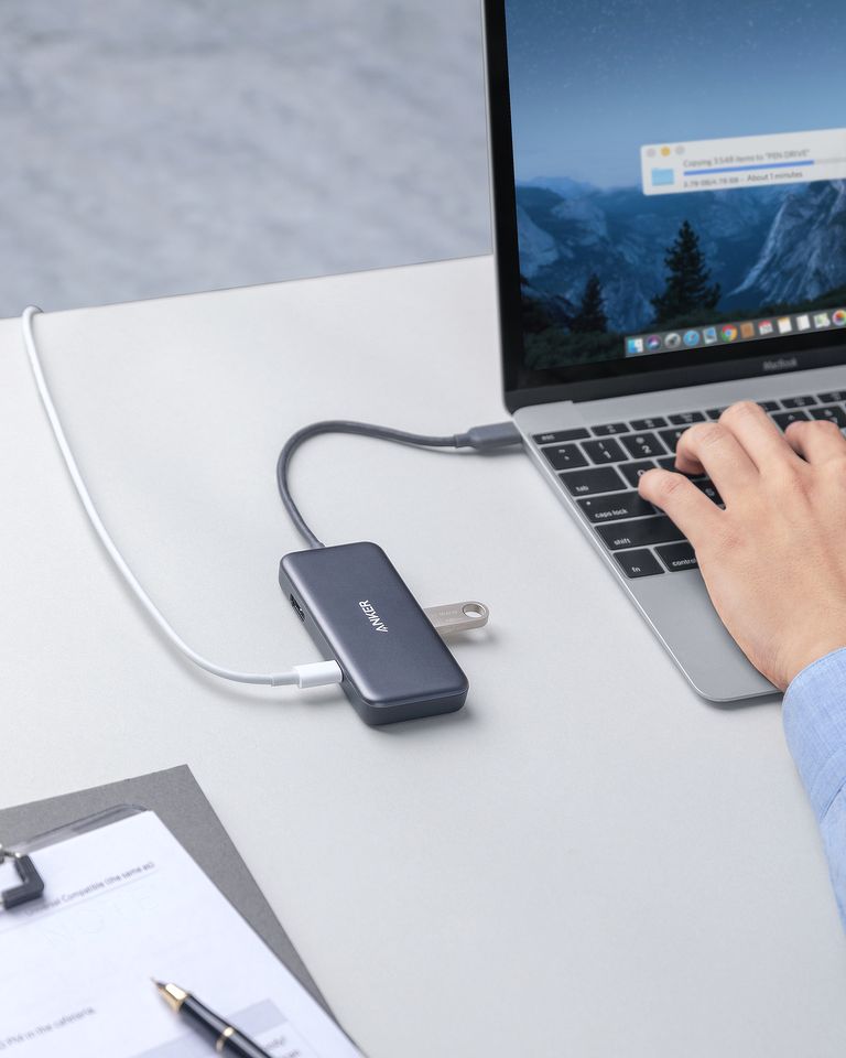 Bộ chuyển đổi Anker cổng USB-C 3 in 1 - A8335