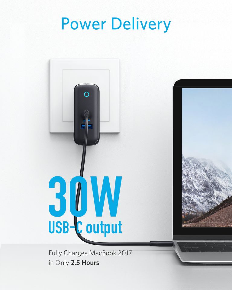 Sạc Anker PowerPort PD+2, 33W