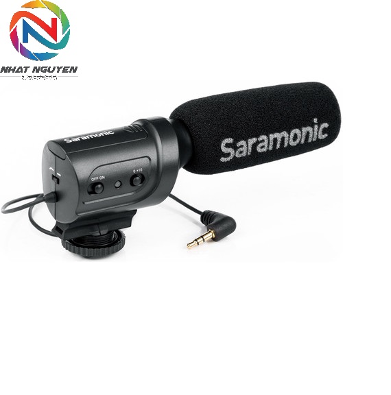 Micro Saramonic SR-M3 On-Camera Shotgun Microphone - Micro Saramonic SR M3