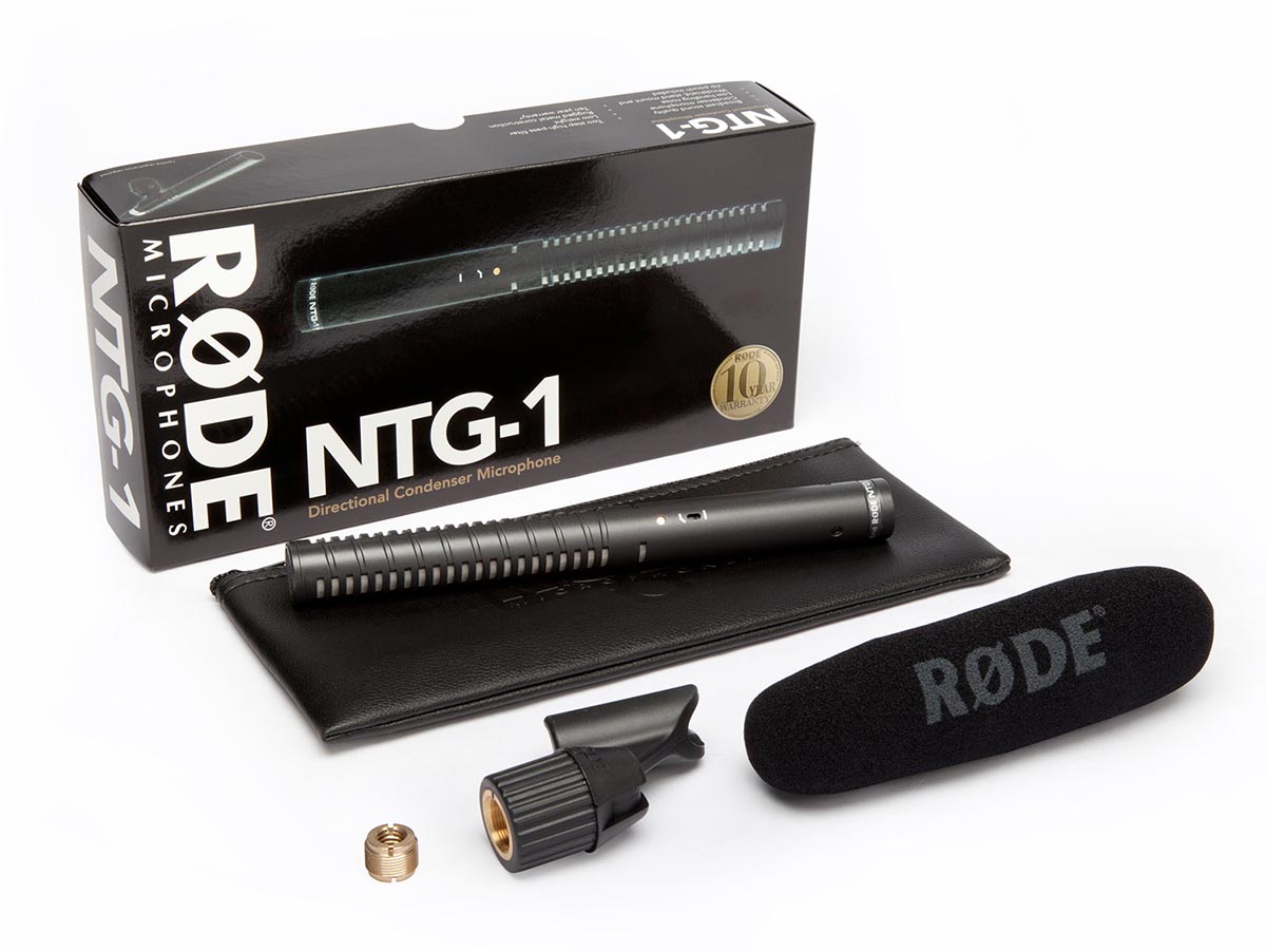 Micro Rode NTG1 Shotgun Microphone - Bảo hành 12 tháng