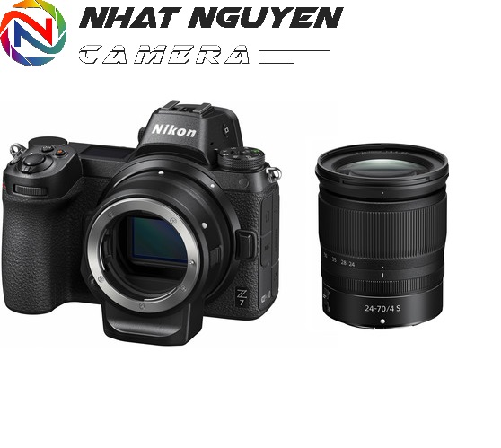 Máy Ảnh Nikon Z7 + Lens Z 24-70mm f4 S + ngàm chuyển nikon FTZ - Mới 100% Chính Hãng VIC