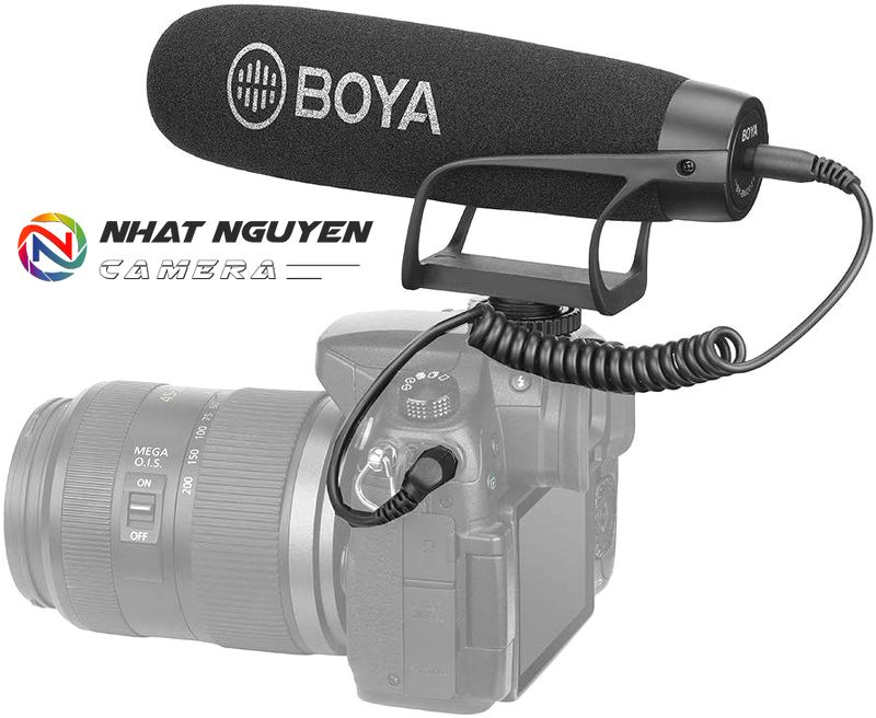 Micro Boya BY 2021 dùng cho điện thoại và DSLR camera