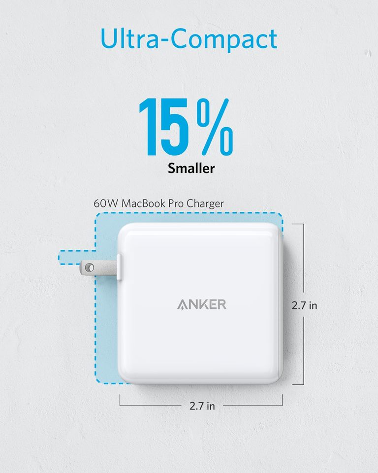 Sạc Anker PowerPort Atom PD 2 [GaN Tech] 60W (2 PD) - A2029