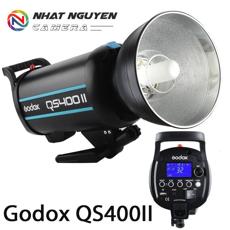 Godox QS400II - Đèn Godox Flash Studio QS400 II - bảo hành 12 tháng