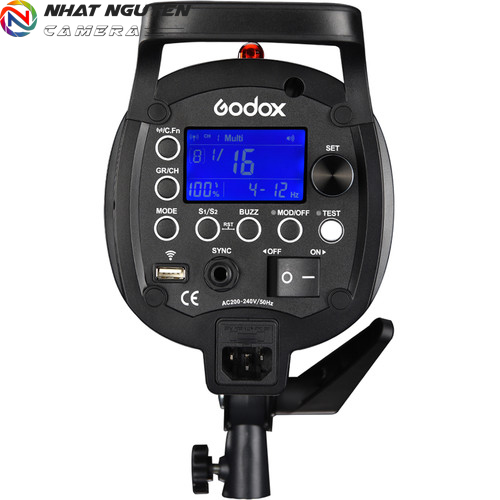 Godox QT600 II không kèm chóa đèn 20cm - Đèn Godox Flash Studio  - Chính hãng