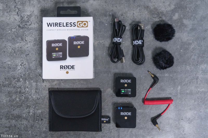 Mic cài áo RODE WireLess GO - Micro thu âm không dây RODE - Bảo Hành 12 Tháng