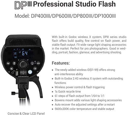 Đèn Godox DP1000III - Bảo hành 12 tháng