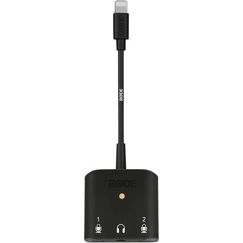 Adapter Rode SC6-L cổng Lightning - 2 cổng TRRS , 1 lỗ Headphone - dành cho điện thoại IOS