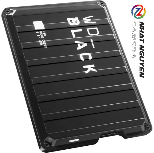 Ổ cứng di động WD P10 Black Game Drive 2TB