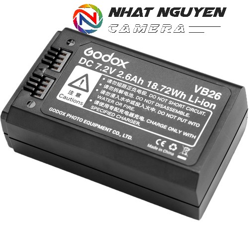 Pin Godox V1 - Pin zin VB26 cho Godox V1 / V860III