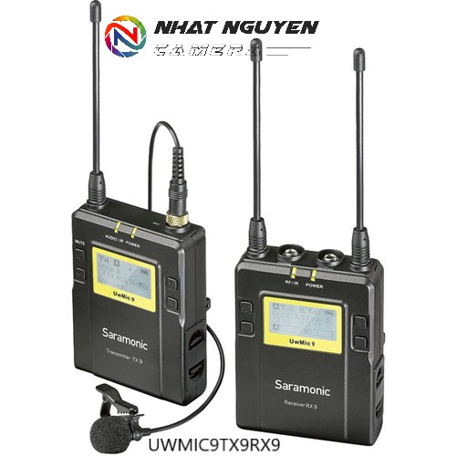 Micro không dây Saramonic UwMic9 (TX9+ RX9) - Bảo hành 12 tháng