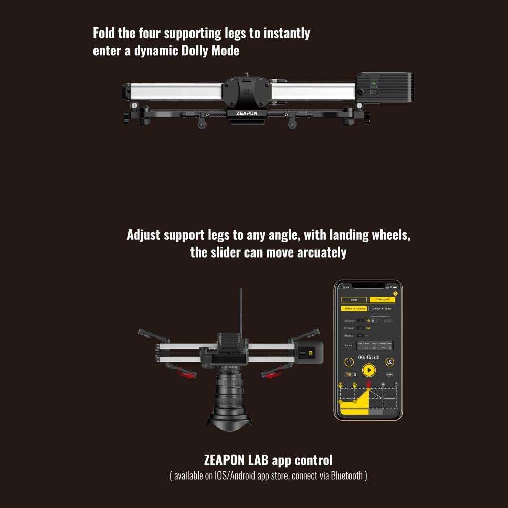 Zeapon Slider - Motorized Micro 2 E600 Slider - Micro 2 E600 Kèm Motor ( Bảo hành 12 tháng)