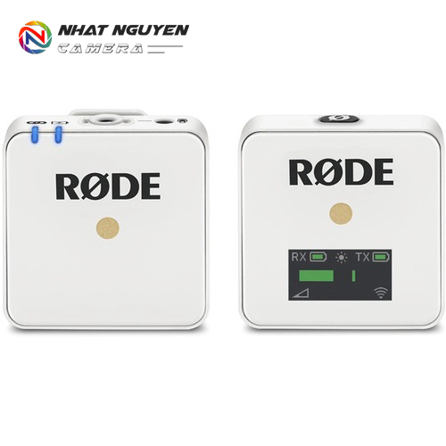 Mic cài áo RODE WireLess GO - Màu Trắng - Micro thu âm không dây RODE - Bảo Hành 12 Tháng