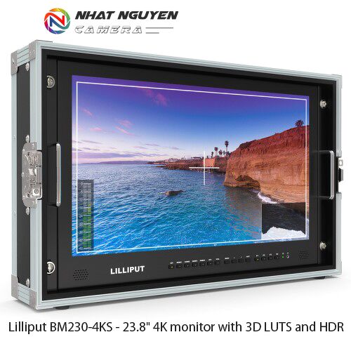 Màn Hình Lilliput BM230-4KS - Lilliput 23.8 inch 4K monitor kèm 3D LUTS và HDR