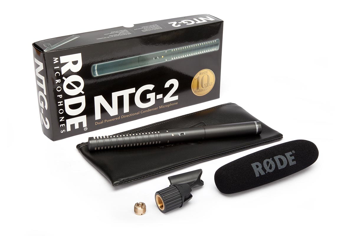 Mic Rode NTG2 Shotgun Microphone - Bảo hành 12 tháng