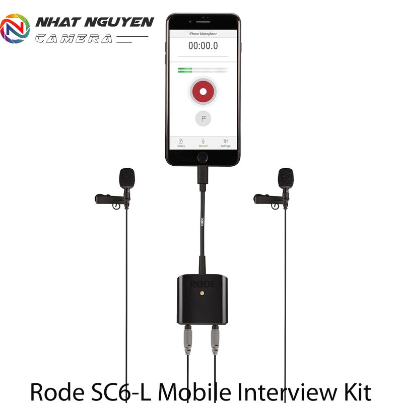 Micro Rode SC6-L Mobile Interview Kit - Mic phỏng vấn Rode SC6L - Bảo hành 12 tháng