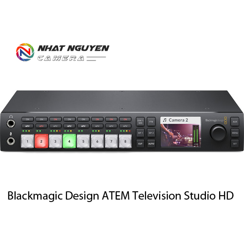 Bàn Trộn Mixer Blackmagic Design Atem Television Studio HD