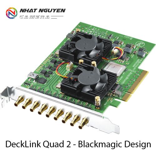 DeckLink Quad 2 - Blackmagic Design - Hàng chính hãng