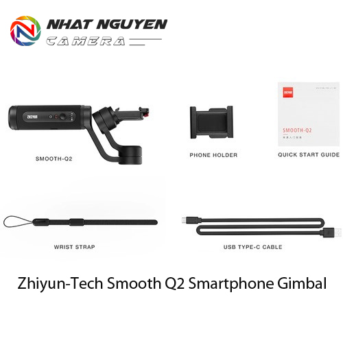 ZHIYUN Smooth Q2 – Gimbal chống rung điện thoại Smooth Q2 - Bảo hành 15 tháng