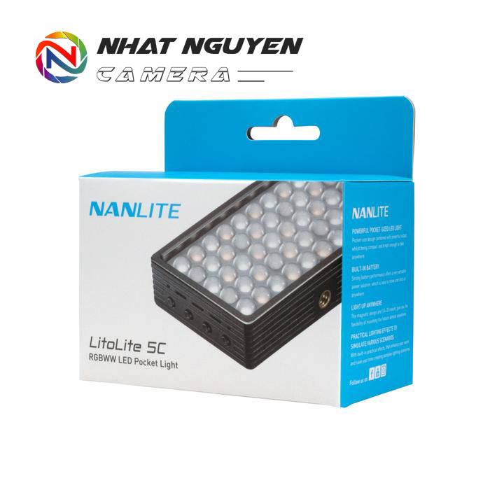 Bảng đèn LED mini Nanlite LitoLite 5C RGBWW