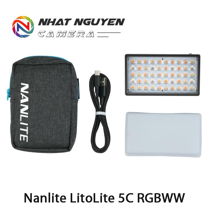 Bảng đèn LED mini Nanlite LitoLite 5C RGBWW