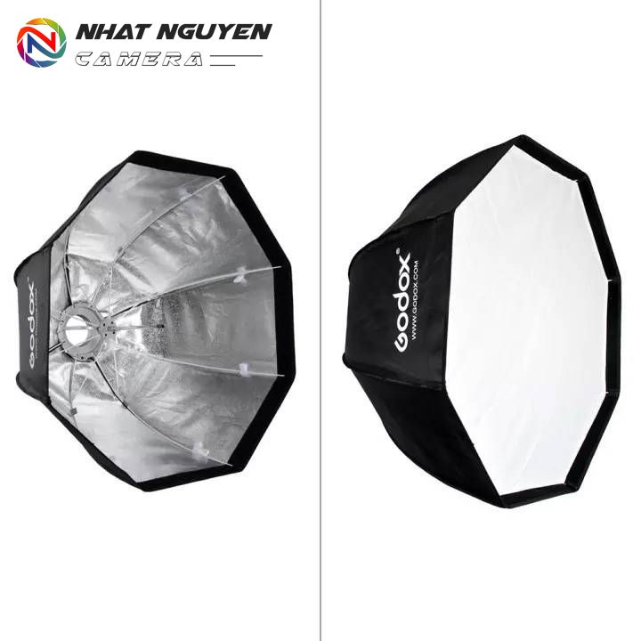 Softbox Dù thao tác nhanh Godox 95cm, kèm tổ ong - Softbox bát giác 95 cm ( kèm tổ ong)