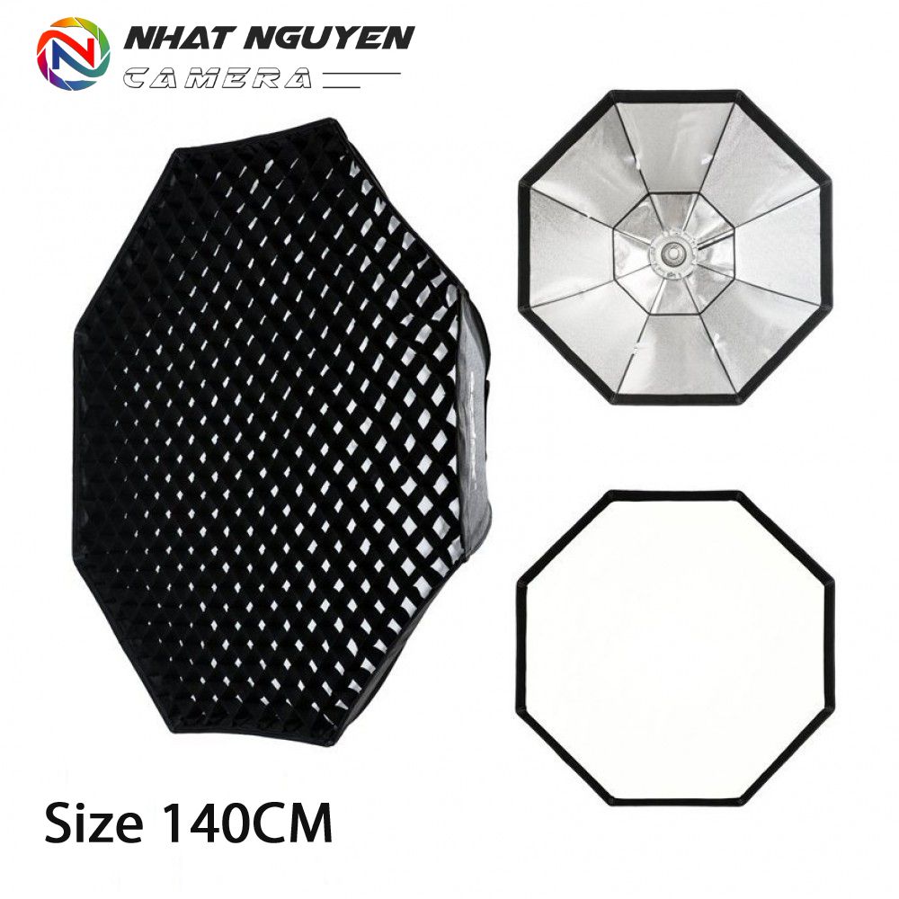 Softbox Godox 140cm kèm tổ ong- Softbox bát giác 140 cm (kèm tổ ong)