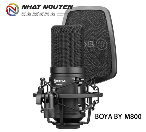 BOYA BY-M800 - Micro Studio Boya M800 / Mic Boya BY M800 - Bảo hành 12 tháng