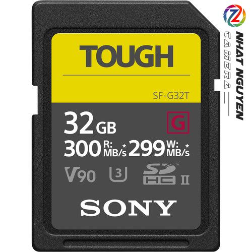 Thẻ Nhớ Sony TOUGH 32GB - Thẻ SD Tough Sony 300Mb/299MB/s C10 U3 - 32GB