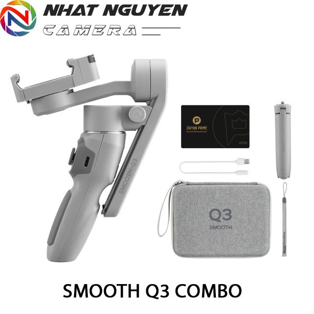 ZHIYUN Smooth Q3 COMBO - Gimbal chống rung điện thoại Smooth Q3 COMBO - Bảo hành 12 tháng