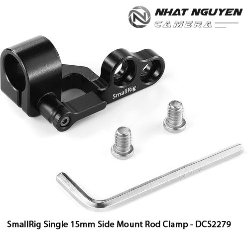 SmallRig Single 15mm Side Mount Rod Clamp cho cages BMPCC 6K / 4K - DCS2279