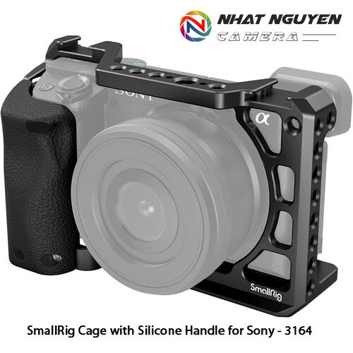 SmallRig Cage with Silicone Handle cho máy ảnh Sony A6100/A6300/A6400 - 3164