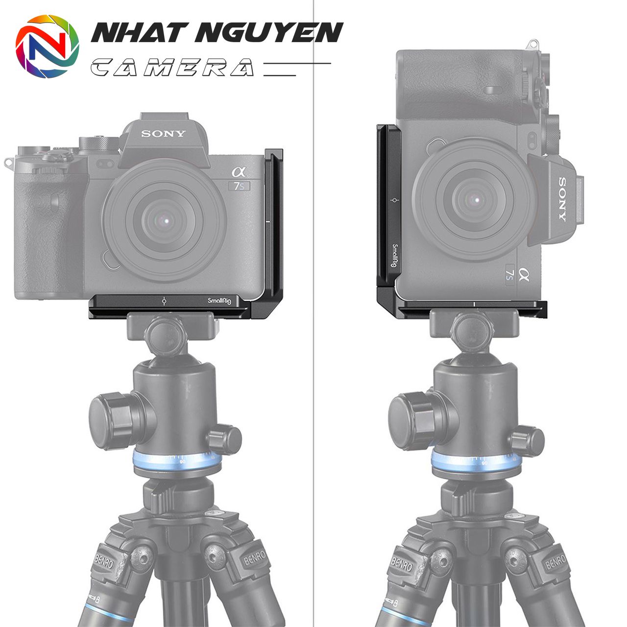 SmallRig L-Bracket cho máy ảnh Sony Alpha 7S III A7S III A7S3 - 3003