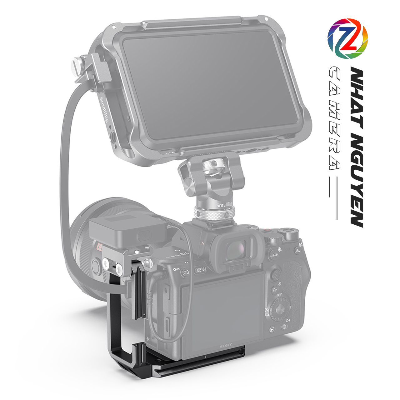 SmallRig L-Bracket cho máy ảnh Sony Alpha 7S III A7S III A7S3 - 3003