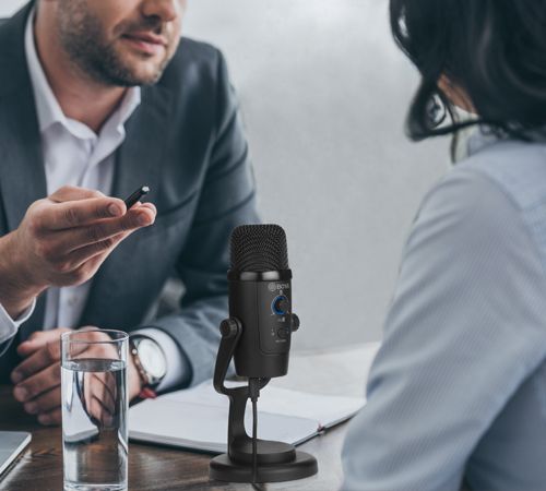 BOYA BY-PM500 - Micro Boya PM500 USB Microphone (IOS/Android, Mac/Windows) - Bảo hành 12 tháng