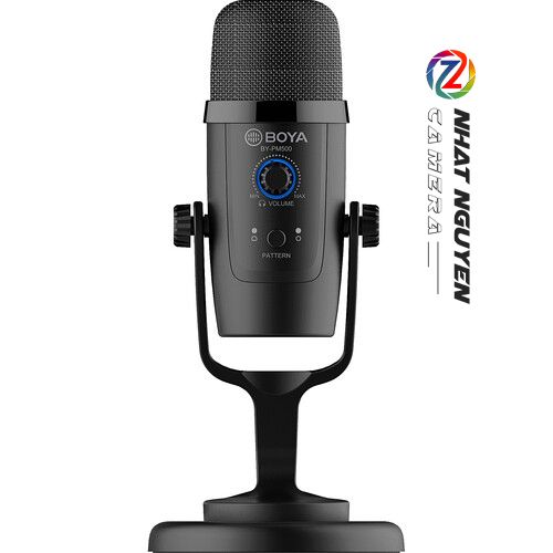 BOYA BY-PM500 - Micro Boya PM500 USB Microphone (IOS/Android, Mac/Windows) - Bảo hành 12 tháng